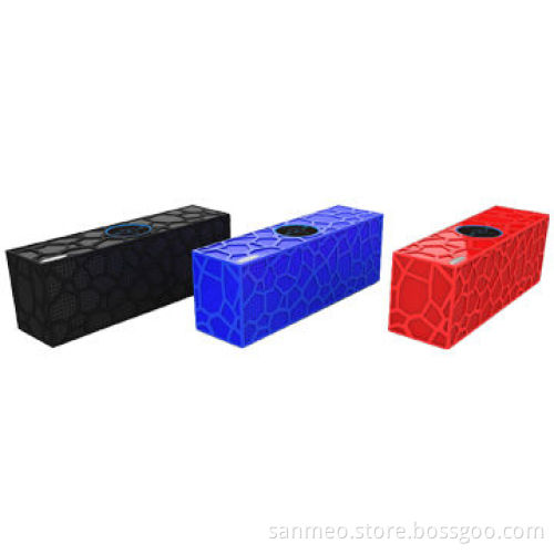 Bluetooth Speaker, 3.0 + EDR, LED Flash, Water Cube Flat Appearance, Handsfree